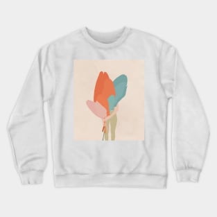 Hiding #illustration #digitalart Crewneck Sweatshirt